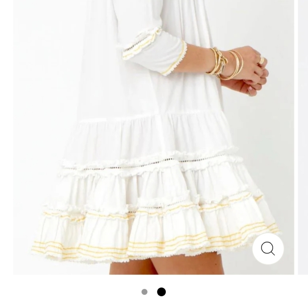 NEW KERRI ROSENTHAL barths dress in white XS - Picture 3 of 15